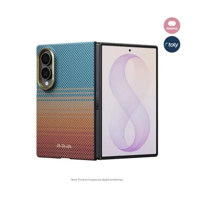 Pitaka Sunset2.0-California Dream-01 Ultra-Slim Case for Galaxy Z Fold8